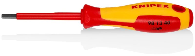 Knipex Отвертка Hexagon  4.0 х 75 мм, изолирана 